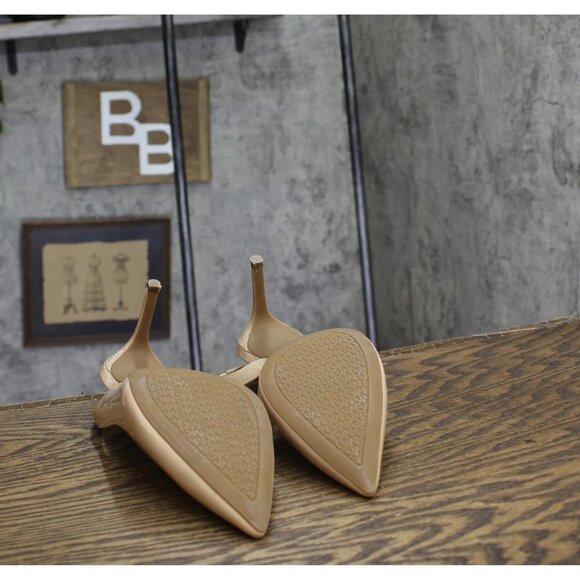 Michael Kors Womens Alina Flex Sling Pump 40R4HNMP1A Light Blush Brown 7.5M - Picture 5 of 9